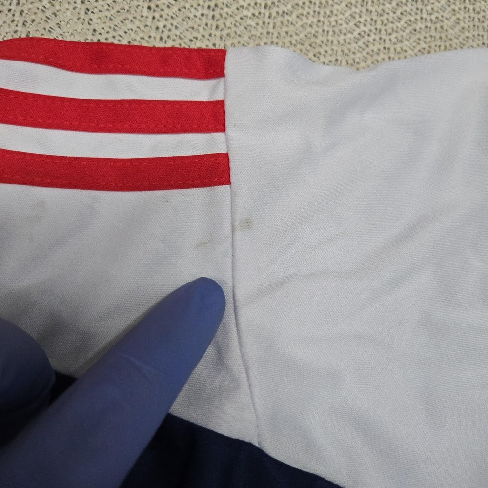 Adidas Costa Rica Cedeño Number 9 Soccer Jersey Mens 2XL White Blue - Picture 10 of 12